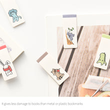 Load image into Gallery viewer, Monolike Magnetic Bookmarks Buddy ver.2, Set of 5
