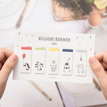 Load image into Gallery viewer, Monolike Magnetic Bookmarks Buddy, Set of 5