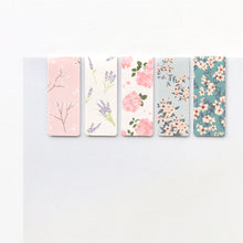 Load image into Gallery viewer, Monolike Magnetic Bookmarks Floral, Set of 5