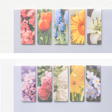 Load image into Gallery viewer, Monolike Magnetic Bookmarks Garden Flower, 10 Pieces