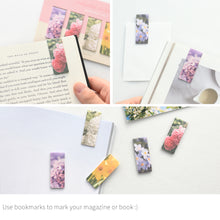 Load image into Gallery viewer, Monolike Magnetic Bookmarks Garden Flower, 10 Pieces