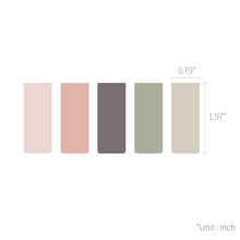 Load image into Gallery viewer, Monolike Magnetic Bookmarks Misty, Set of 5