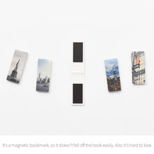 Load image into Gallery viewer, Monolike Magnetic Bookmarks Newyork, Set of 5