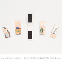 Load image into Gallery viewer, Monolike Magnetic Bookmarks Cosy kitchen, Set of 5