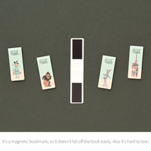 Load image into Gallery viewer, Monolike Magnetic Bookmarks Dorothy + Alice 10 Pieces