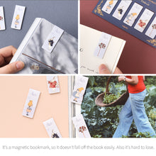 Load image into Gallery viewer, Monolike Magnetic Bookmarks Dorothy + Alice 10 Pieces