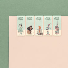 Load image into Gallery viewer, Monolike Magnetic Bookmarks Dorothy Set of 5