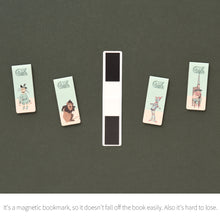 Load image into Gallery viewer, Monolike Magnetic Bookmarks Dorothy Set of 5