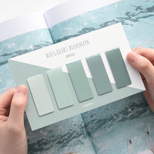 Load image into Gallery viewer, Monolike Magnetic Bookmarks Emerald, Set of 5