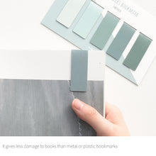 Load image into Gallery viewer, Monolike Magnetic Bookmarks Emerald, Set of 5