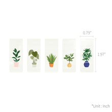 Load image into Gallery viewer, Monolike Magnetic Bookmarks Garden Plant, Set of 5