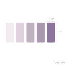 Load image into Gallery viewer, Monolike Magnetic Bookmarks Lavender, Set of 5