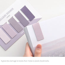 Load image into Gallery viewer, Monolike Magnetic Bookmarks Lavender, Set of 5