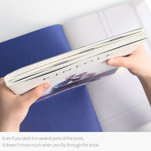 Load image into Gallery viewer, Monolike Magnetic Bookmarks Lavender, Set of 5