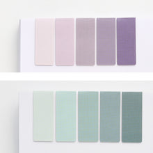 Load image into Gallery viewer, Monolike Magnetic Bookmarks Lavender + Emerald, 10 Pieces