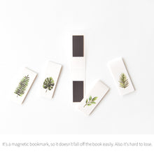 Load image into Gallery viewer, Monolike Magnetic Bookmarks Tropical, set of 5