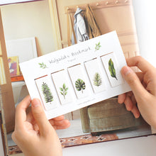 Load image into Gallery viewer, Monolike Magnetic Bookmarks Tropical, set of 5