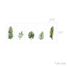 Load image into Gallery viewer, Monolike Magnetic Bookmarks Tropical, set of 5