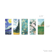 Load image into Gallery viewer, Monolike Magnetic Bookmarks Vincent van Gogh, Set of 5