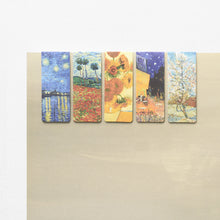 Load image into Gallery viewer, Monolike Magnetic Bookmarks Vincent van Gogh ver.2, Set of 5