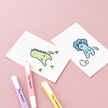 Load image into Gallery viewer, Monolike Buddy Postcards - mix 24 pack, unique and cute 24 animal Postcards