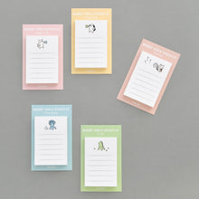 Load image into Gallery viewer, Monolike Buddy Ver.2 Sticky-it - 5p Set Self-Adhesive Memo Pad 50 Sheets