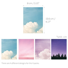 Load image into Gallery viewer, Monolike Memopad Feeling ver.2 design SET - 4 Packs, 4 Different Designs, 100 Sheets Per Pad, Total 400 Sheets, Note pads, Writing pads