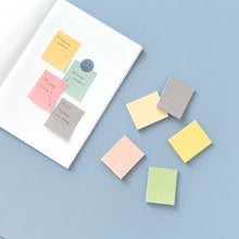Load image into Gallery viewer, Monolike Color Palette Sticky Grid 300 C Set 4p - Self-Adhesive Memo Pad 30 sheets