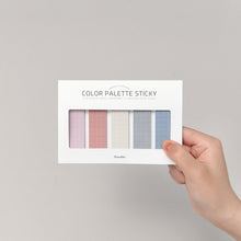 Load image into Gallery viewer, Monolike Color Palette Sticky Grid 500 D Set 4p - Self-Adhesive Memo Pad 30 sheets