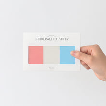 Load image into Gallery viewer, Monolike Colour palette Sticky Solid 301 A SET 4p - Self-Adhesive Memo Pad 30 sheets