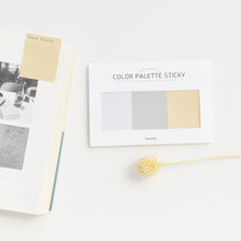 Load image into Gallery viewer, Monolike Color palette Sticky Solid 301 B SET 4p - Self-Adhesive Memo Pad 30 sheets