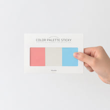 Load image into Gallery viewer, Monolike Color palette Sticky Solid 301 B SET 4p - Self-Adhesive Memo Pad 30 sheets