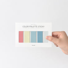 Load image into Gallery viewer, Monolike Color Palette Sticky Solid 501 A SET 4p - Self-Adhesive Memo Pad 30 sheets