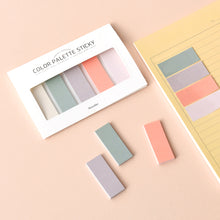 Load image into Gallery viewer, Monolike Color Palette Sticky Solid 501 C SET 4p - Self-Adhesive Memo Pad 30 sheets