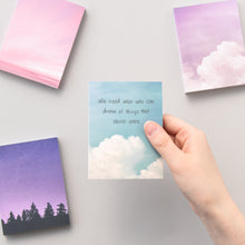 Load image into Gallery viewer, Monolike Memopad Feeling ver.2 design SET - 4 Packs, 4 Different Designs, 100 Sheets Per Pad, Total 400 Sheets, Note pads, Writing pads