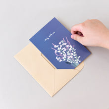 Load image into Gallery viewer, Monolike Flower for you Single card - mix 24 pack, lovely 24 Single card