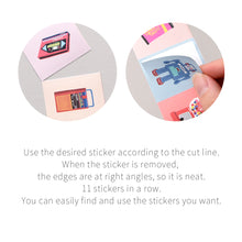 Load image into Gallery viewer, Monolike Wow Sticker Grocery Store + Fond Memories Set - Mini Size Cute Stickers, Square Stickers…