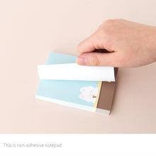 Load image into Gallery viewer, Monolike Memopad Gureum's Daily Life design SET - 4 Packs, 4 Different Designs, 100 Sheets Per Pad, Total 400 Sheets, Note pads, Writing pads