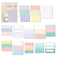 Load image into Gallery viewer, Monolike Message & Label Sticker ver.2 set - Mini size cute stickers, Index stickers