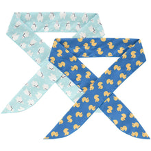 Load image into Gallery viewer, Monolike Cool Scarf Polar Bear + Duck Fashion Item Neck Wrap Cooling Scarf
