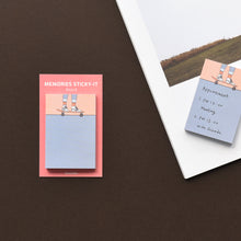 Load image into Gallery viewer, Monolike Memories Sticky-it - 5p Set Self-Adhesive Memo Pad 50 Sheets