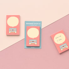 Load image into Gallery viewer, Monolike Memories Sticky-it - 5p Set Self-Adhesive Memo Pad 50 Sheets