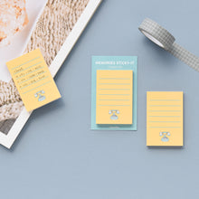 Load image into Gallery viewer, Monolike Memories Sticky-it - 5p Set Self-Adhesive Memo Pad 50 Sheets