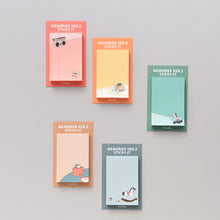 Load image into Gallery viewer, Monolike Memories Ver.2 Sticky-it - 5p Set Self-Adhesive Memo Pad 50 Sheets