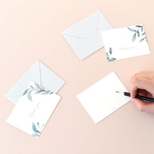 Load image into Gallery viewer, Monolike Message Thank you - Nature Card - Mix 40 Mini Postcards, 20 envelopes Package