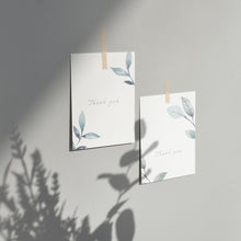 Load image into Gallery viewer, Monolike Message Thank you - Nature Card - Mix 40 Mini Postcards, 20 envelopes Package