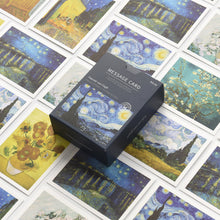 Load image into Gallery viewer, Monolike Message Gogh Card - Mix 40 Mini Postcards, 20 envelopes Package