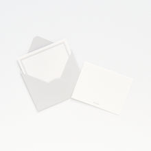 Load image into Gallery viewer, Monolike Message Blank gray Card - Mix 40 Mini Postcards, 20 envelopes Package