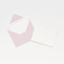 Load image into Gallery viewer, Monolike Message Blank lavender Card - Mix 40 Mini Postcards, 20 envelopes Package
