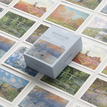 Load image into Gallery viewer, Monolike Message Monet Card - Mix 40 Mini Postcards, 20 envelopes Package
